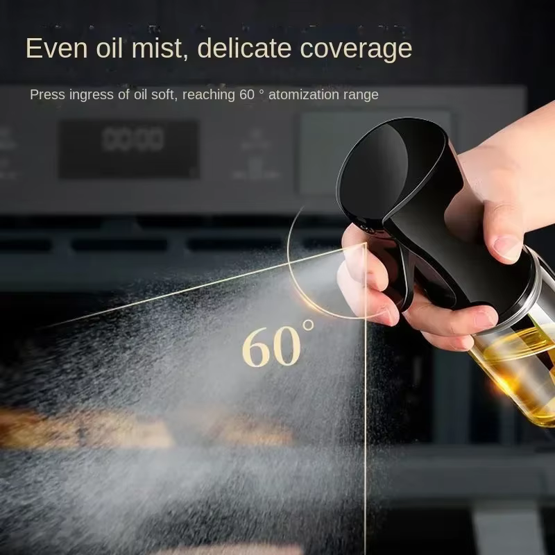 Bouteille de pulvérisation d'huile pour barbecue, pulvérisateur d'huile d'olive, vaporisateur de cuisson, bouteille vide, bouteille de vinaigre, distributeur d'huile, 200/300/500ml