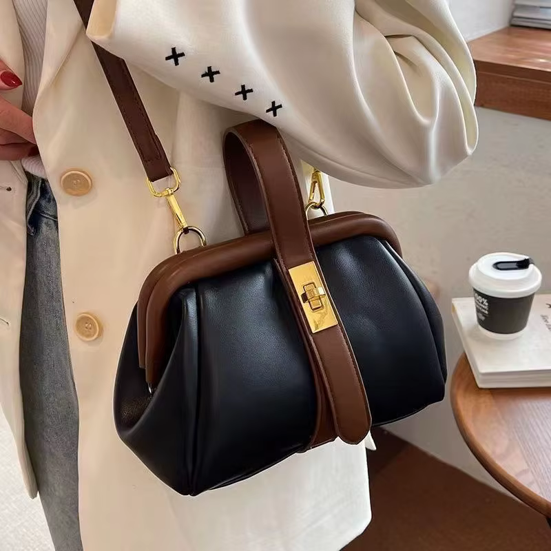 Sacs à main de luxe de styliste pour femmes, portefeuille élégant, sac à bandoulière polyvalent, haute qualité, tendance, Niche, cuir PU souple, nouveau