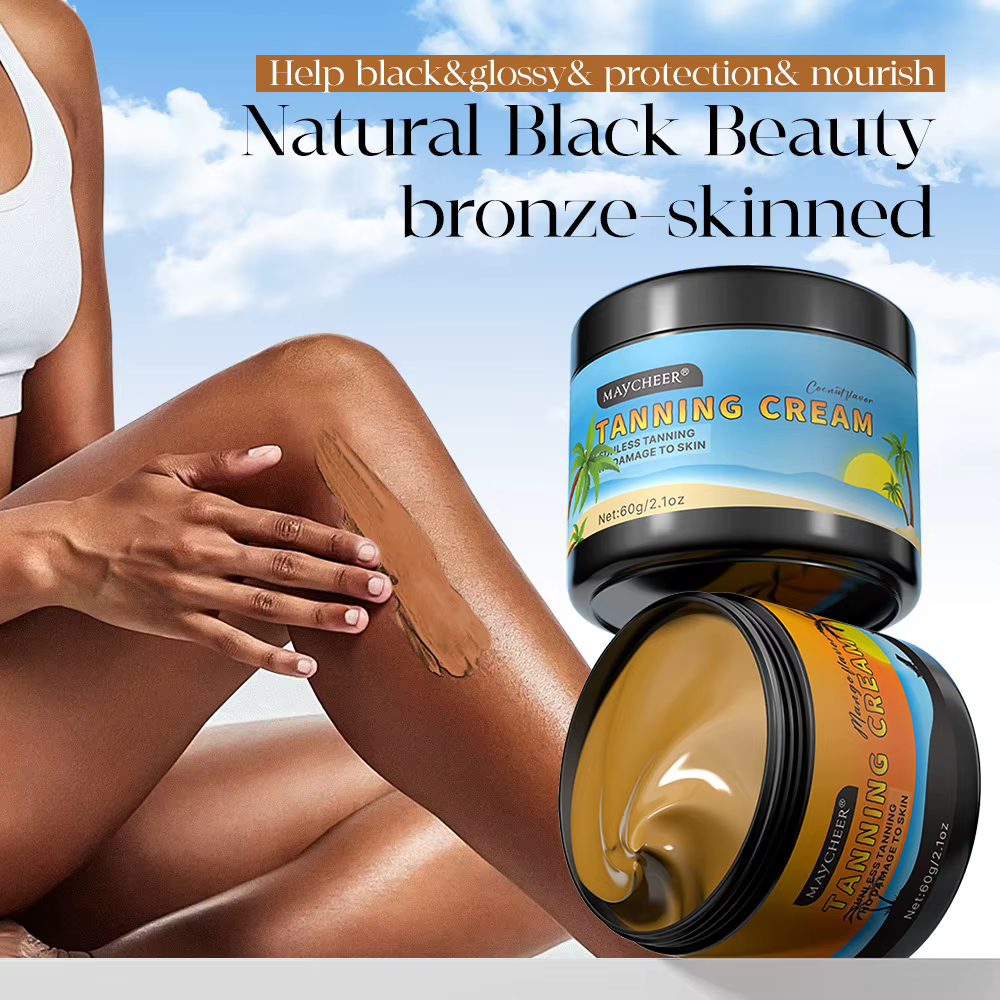 Crème bronzante naturelle