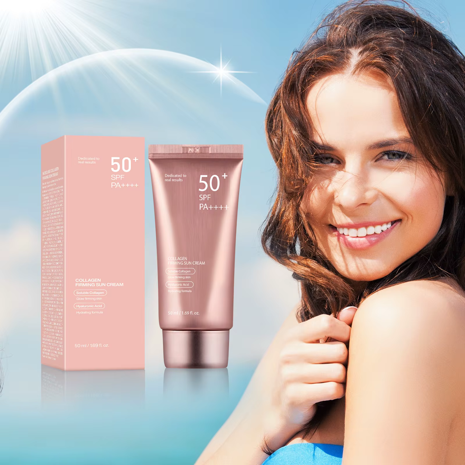 Crème solaire SPF50 PA+++ 50 ml