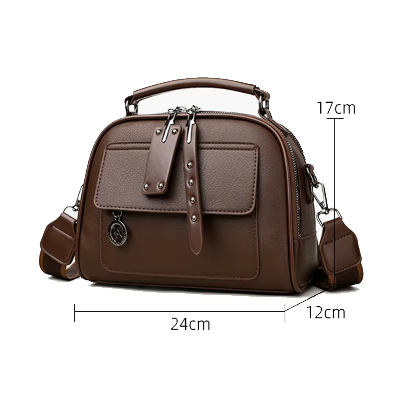 Sacs à main de luxe en cuir souple pour femmes, sacs de styliste à 3 couches, Sac à bandoulière pour dames, grande capacité, fourre-tout de Shopping