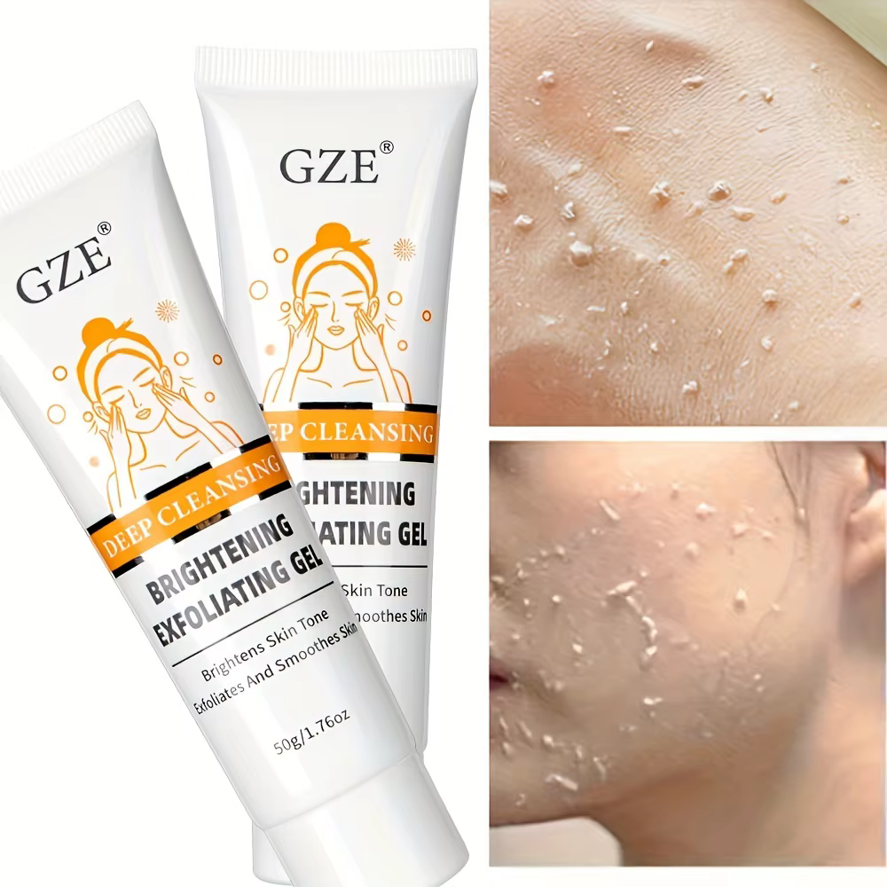 GZE Gel exfoliant à l'extrait d'huile de ricin