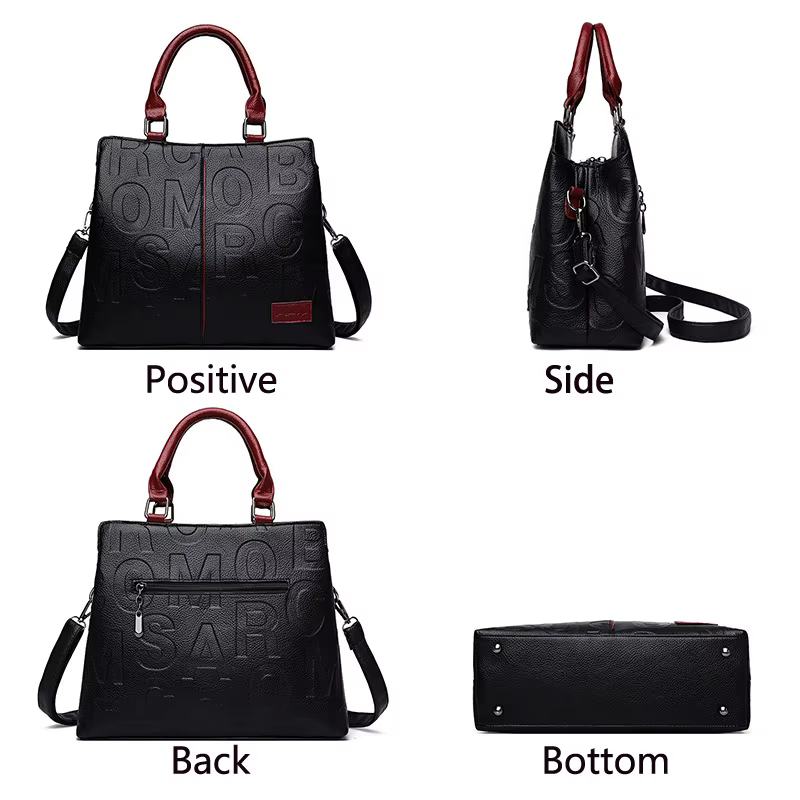 Fourre-tout en cuir de haute qualité femmes sacs à Main de luxe Sac de messager pour femmes Sac à bandoulière lettre Sac à bandoulière Sac à main