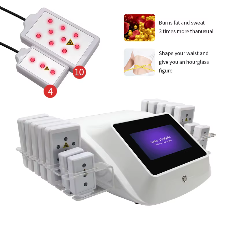 Machine Laser Lipo 14 tampons