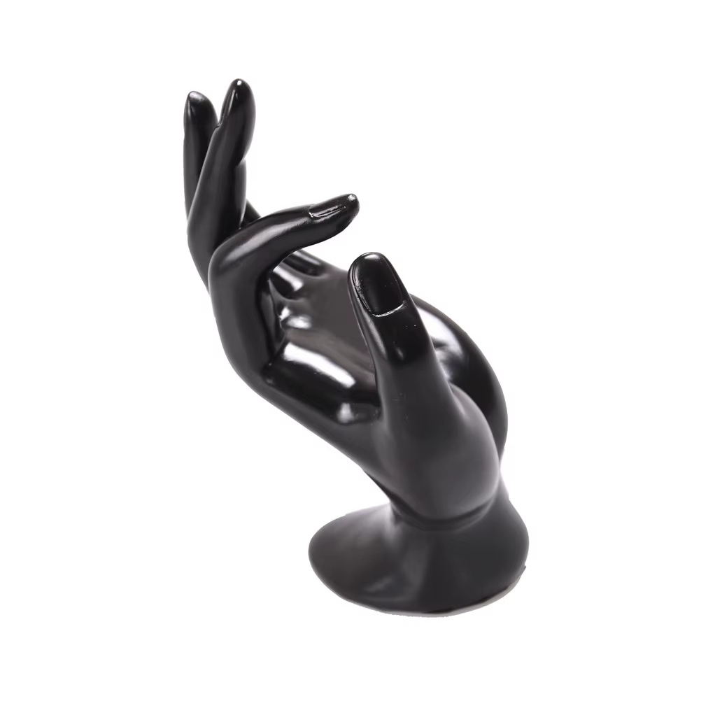 Présentoir de Bijoux en Forme de Main de Mannequin pour Bagues, Bracelets et Gants – Idéal pour Cadeaux