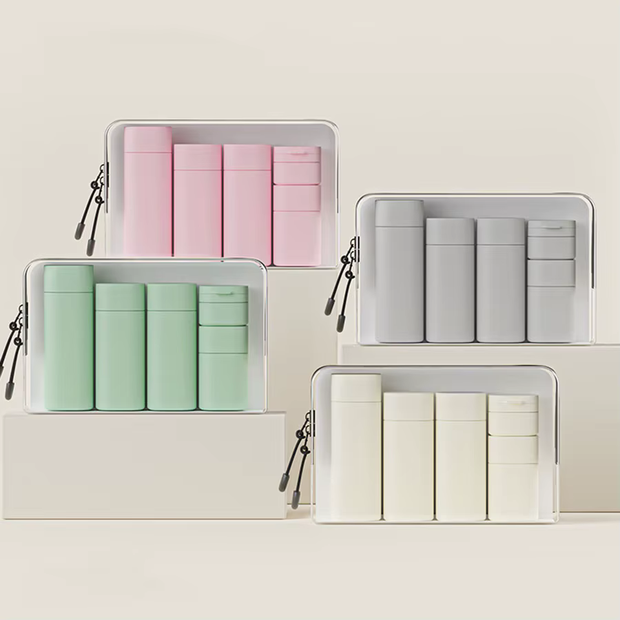 Bouteilles distributrices de maquillage hydratant