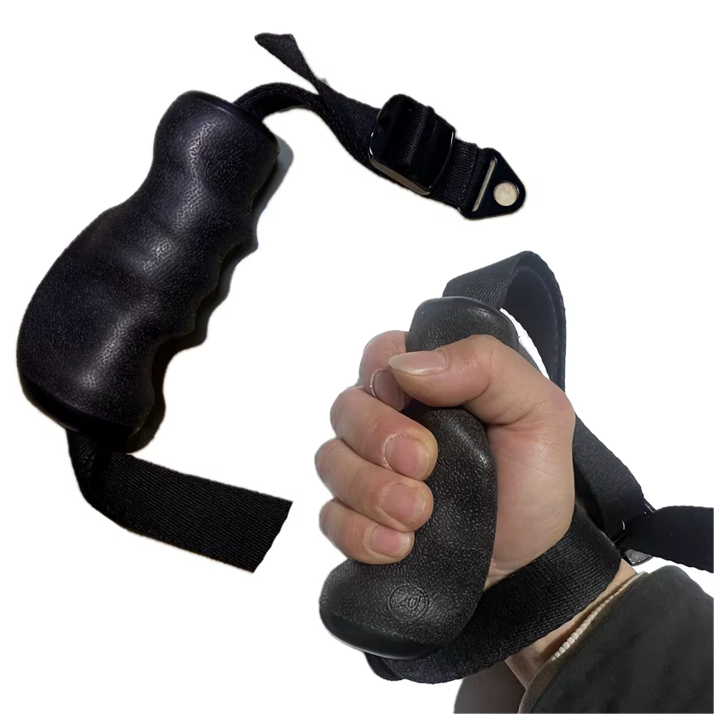 Poignée de lutte pour bras – Version main droite/gauche – Fixation de poulie à poignée ergonomique professionnelle pour biceps et force du poignet