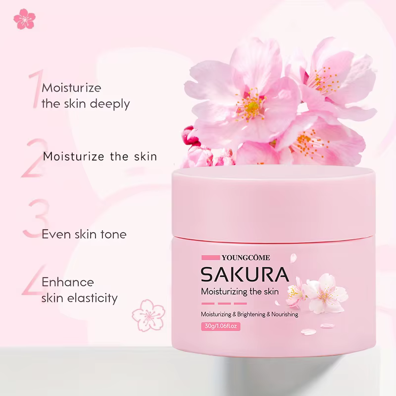 Crème à l'essence Sakura