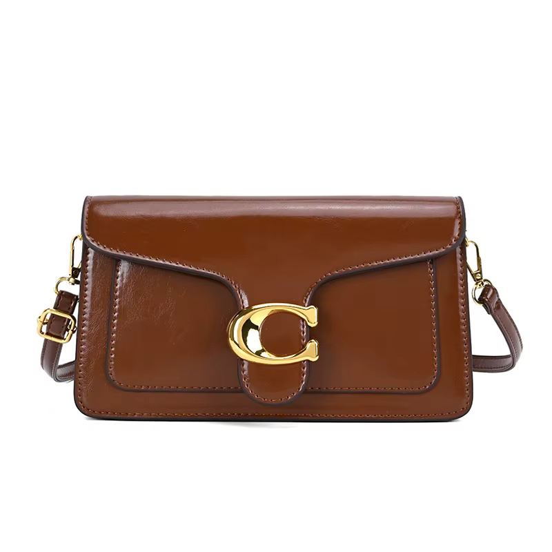 Sac bandoulière carré à double sangle – Sac à main élégant à porter sous le bras pour femme, sac à bandoulière classique et tendance 2026