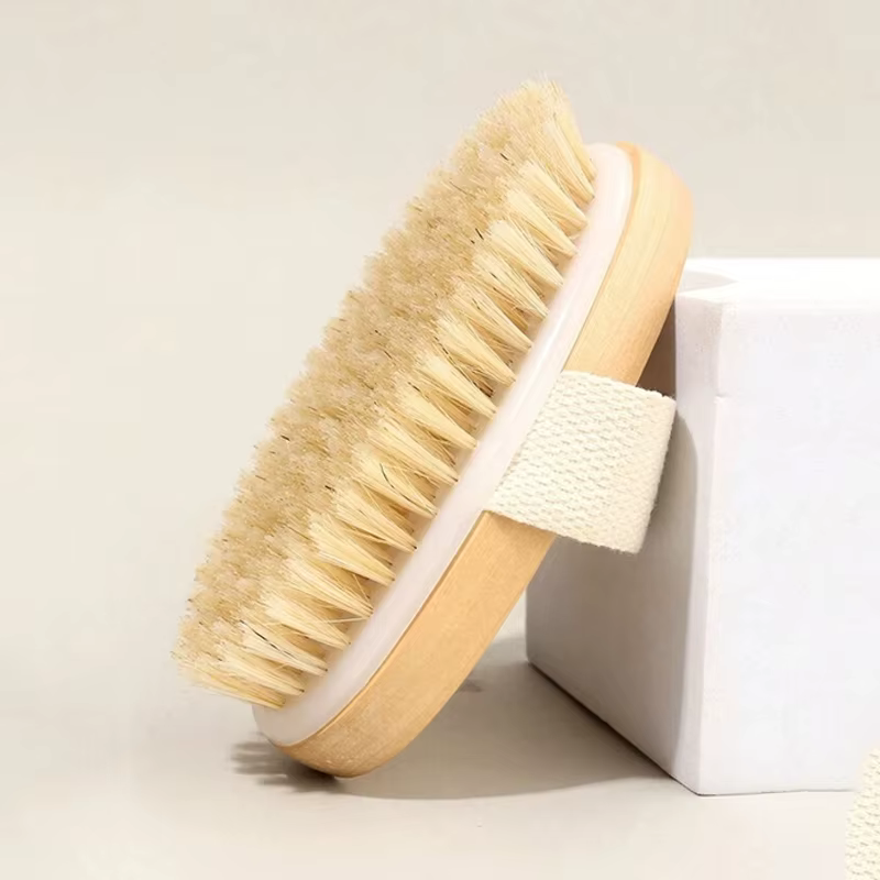 Brosse corporelle pour peau sèche et humide