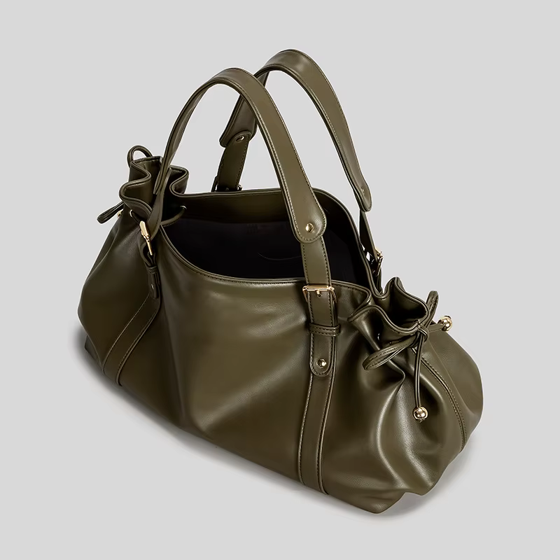 Sac à main vintage pour femme, nouveau design de luxe, sac à bandoulière pour un style quotidien, sac fourre-tout de couleur unie