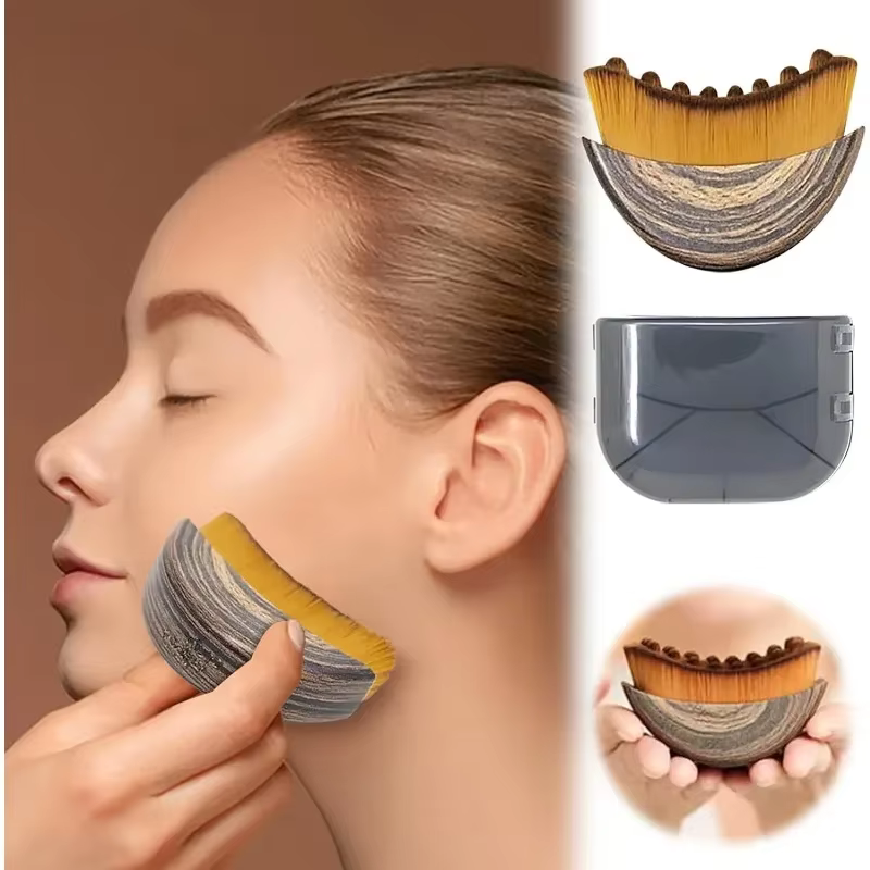 Brosse pour le visage un Contour lymphatique