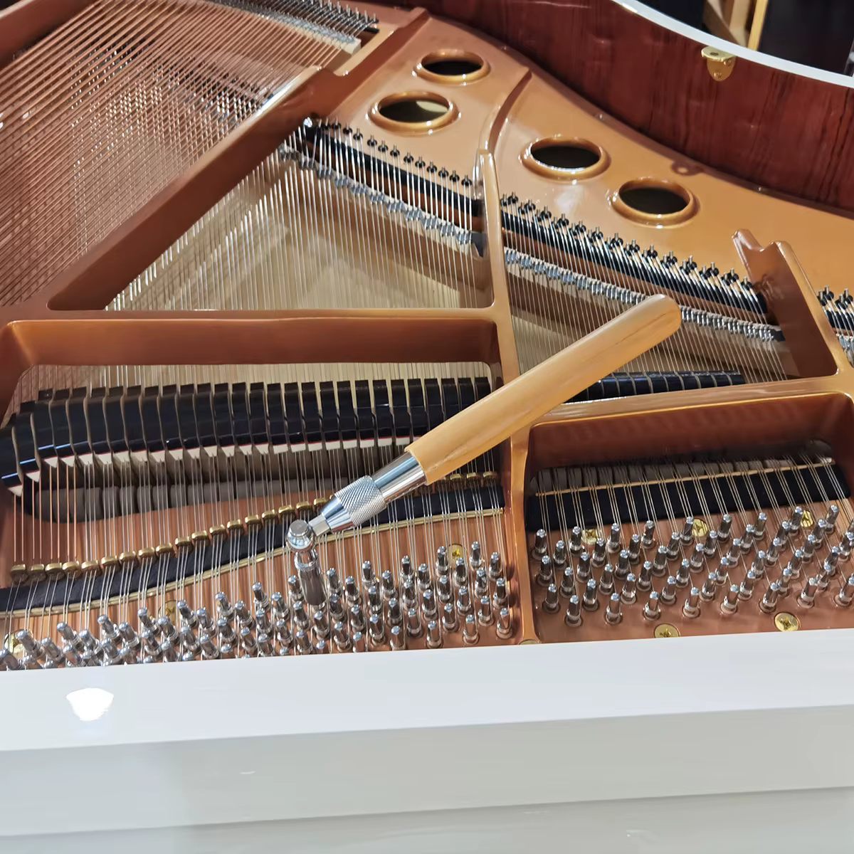 Kit d'outils professionnels pour le réglage de piano - Clé de réglage, outil de silencieux. Convient aux pianos classiques et aux pianos à queue.