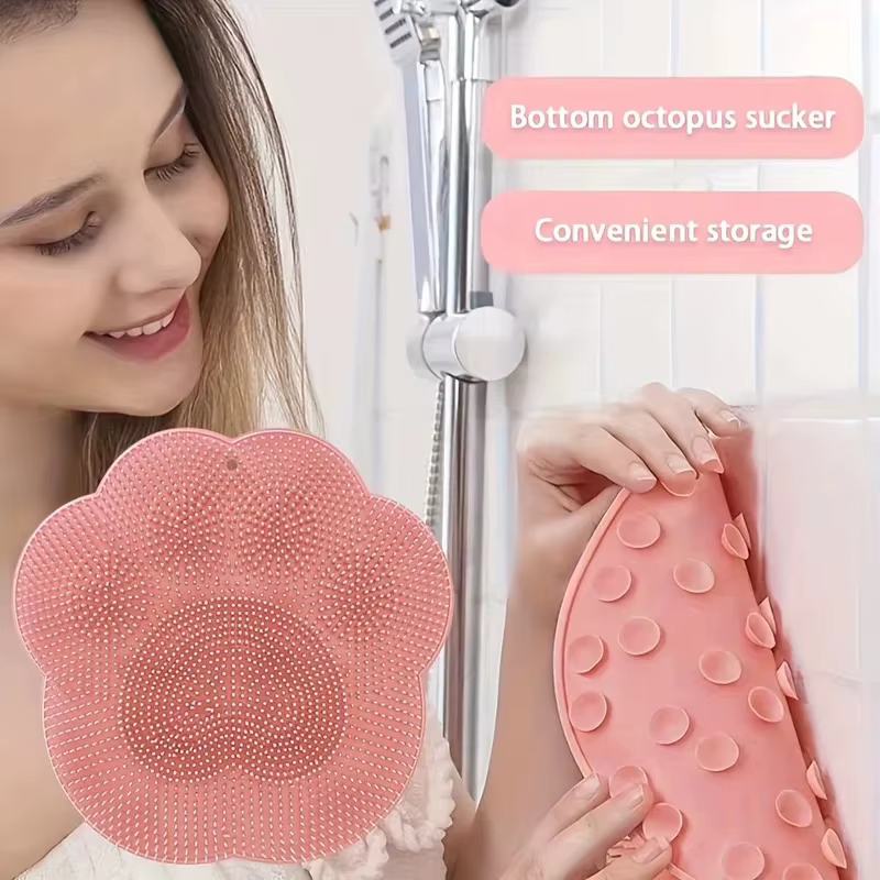 Coussin de gommage des pieds pour salle de bain