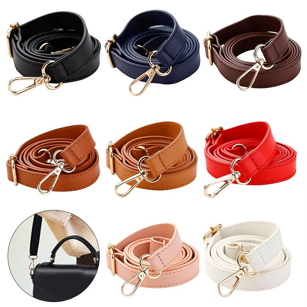 Sangle de remplacement en cuir de 130 cm pour sacs à bandoulière, accessoires de mode, poignée de sac à main, ceintures de sac