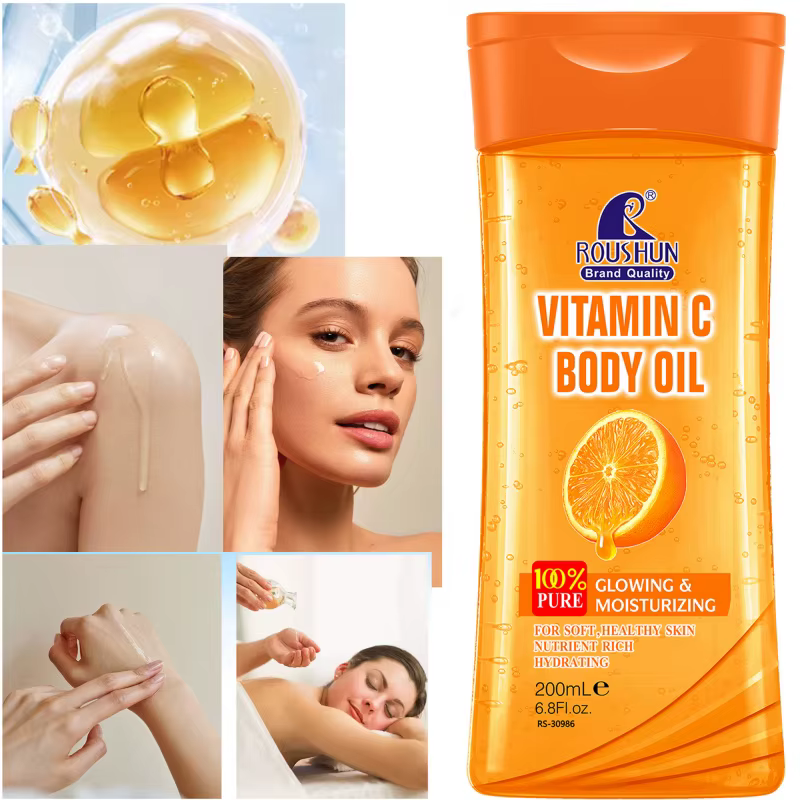 200ml Roushun Huile corporelle à la vitamine C