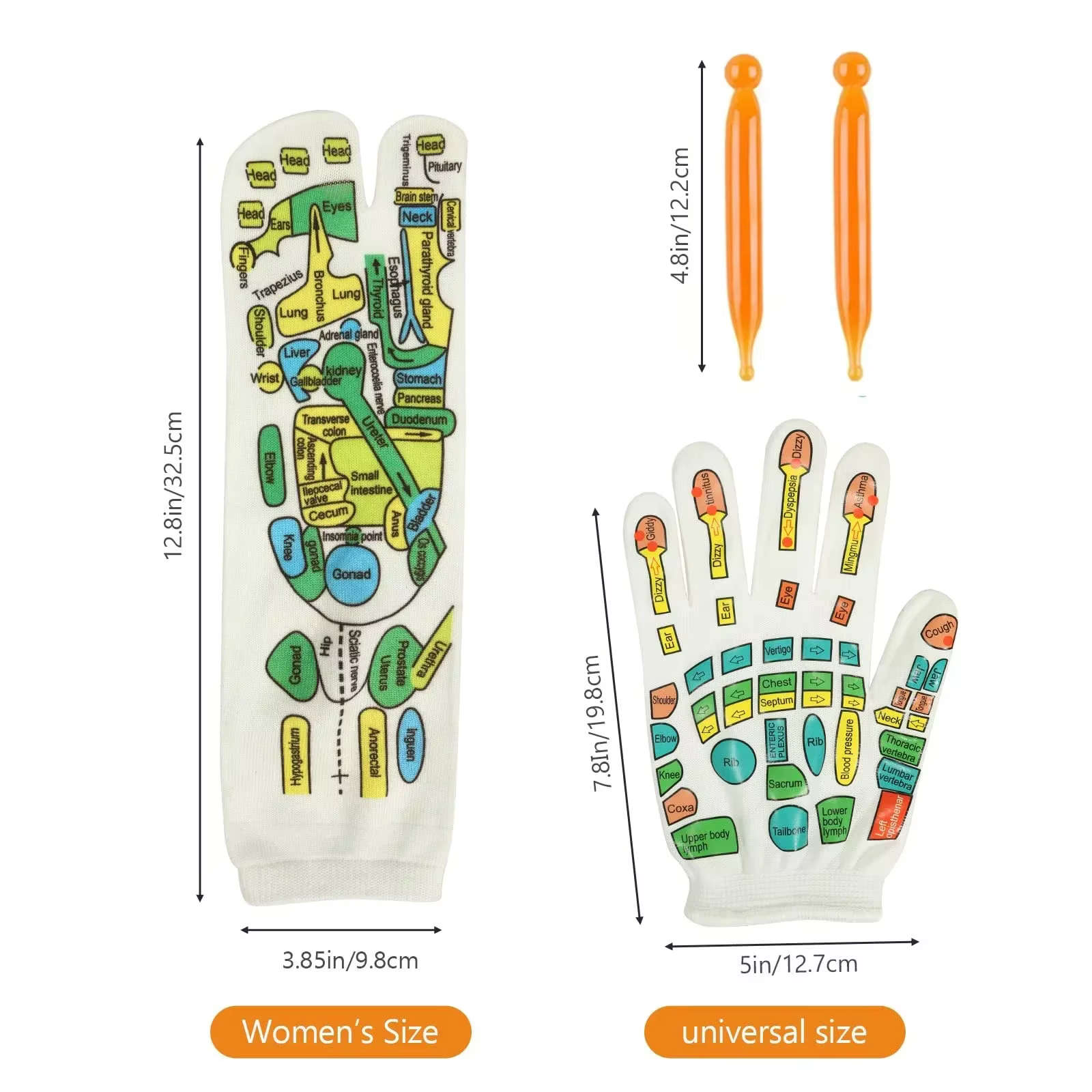 Chaussettes de réflexologie
