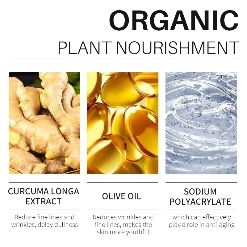 Essence de curcuma pour le visage