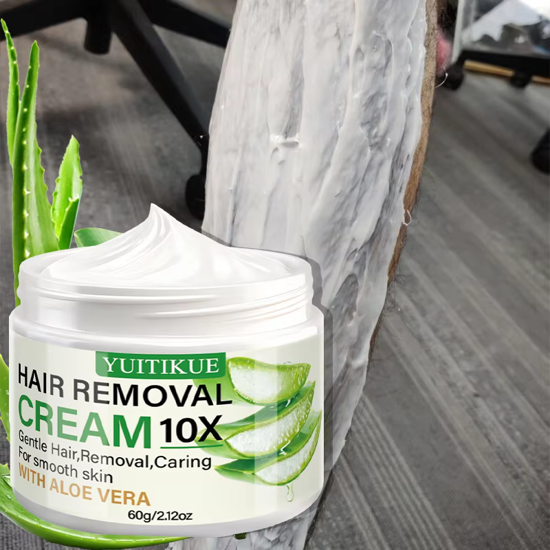 Crème dépilatoire à l'aloe vera YUITIKUE