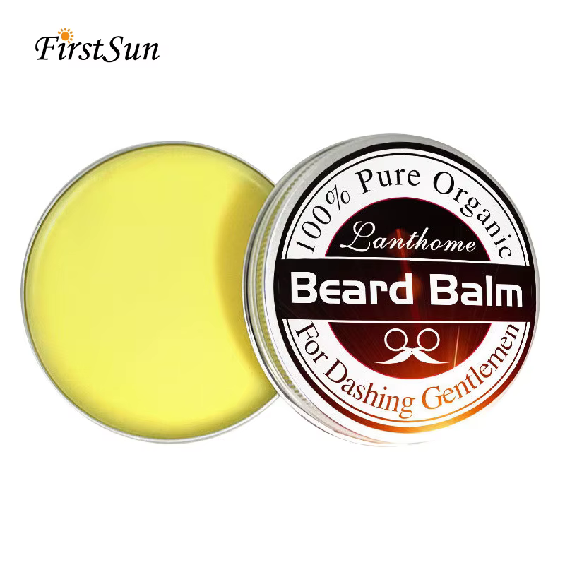 Baume à barbe naturel cire huile de croissance