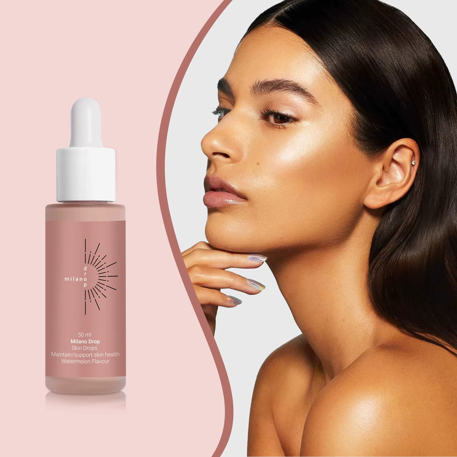 Gouttes autobronzantes douces Milano 50 ml – Sans parfum et sans alcool