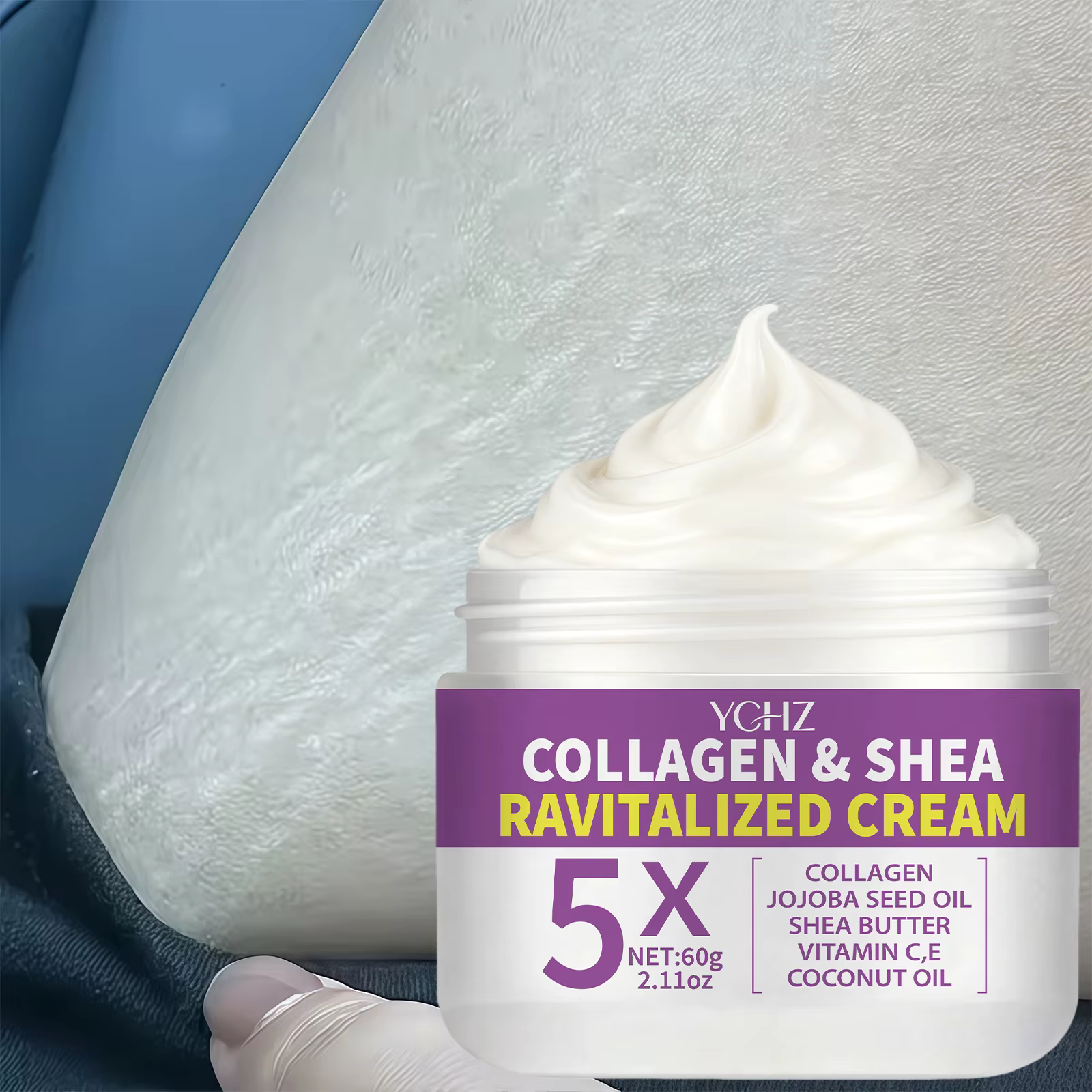 Crème raffermissante au collagène