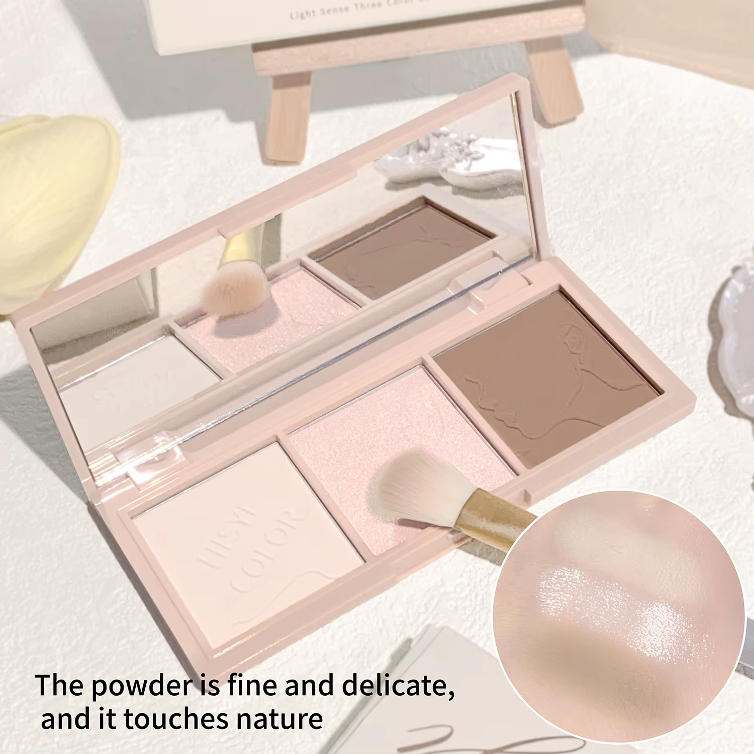 Poudre de contour tricolore Light Sensation