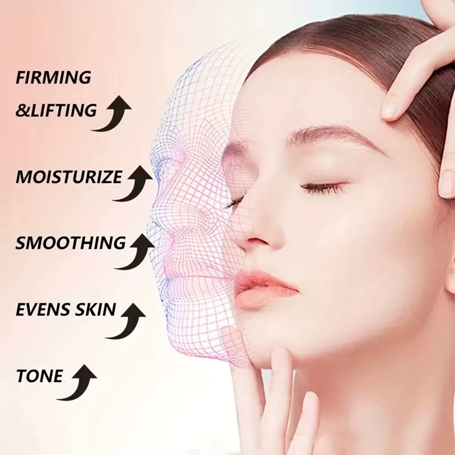 Crème Visage aux Peptides et Venin d'Abeille - Hydratation Repulpante