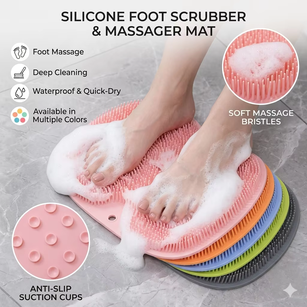 Brosse de massage pour le dos