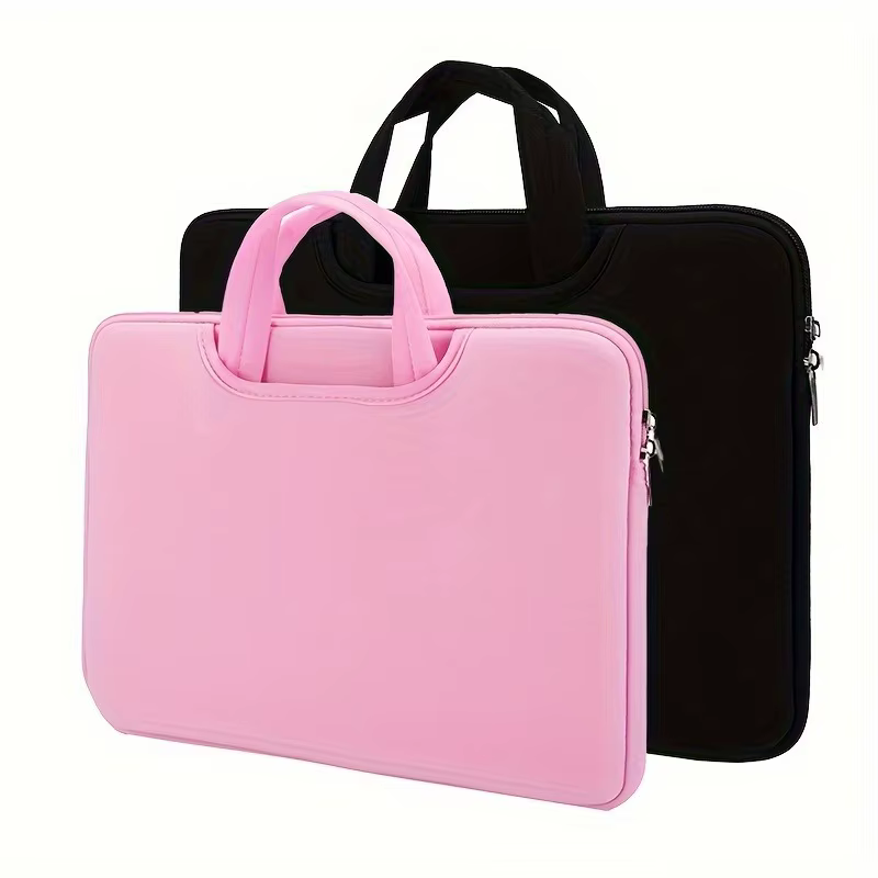 Sac à main pour ordinateur portable 13/14/15/15,6 pouces, pochette avant pouvant contenir de l'alimentation, de la souris et du grand espace