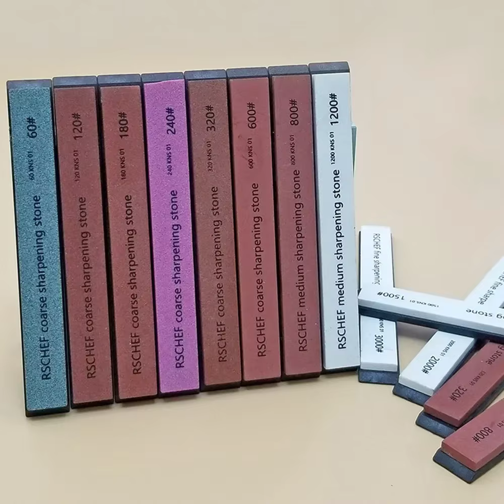 STONEGO-Aiguiseur de couteaux à mailles élevées, petites bandes de pierre à huile, Outils de cuisine spéciaux pour la cuisine domestique