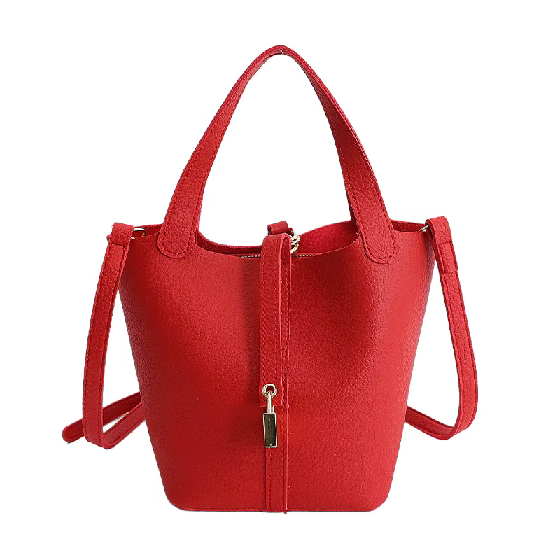 Nouveau style transfrontalier : Sac seau simple pour femme, sac bandoulière pour trajets quotidiens, sac de maman, sac à main de loisirs