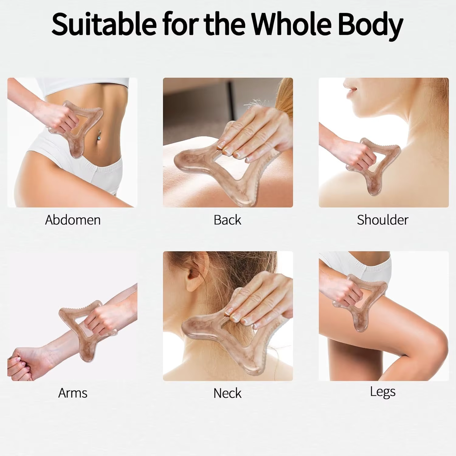 Outil Gua Sha pour le corps en résine
