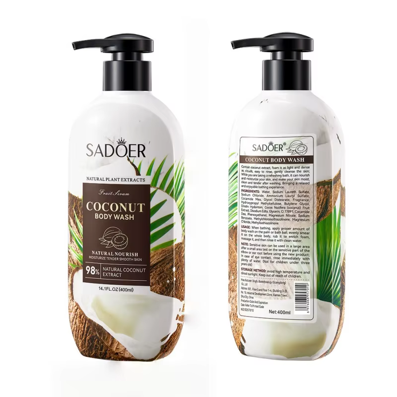 Gel douche doux à la noix de coco 400 ml