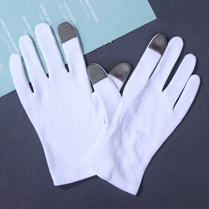 Gants hydratants en coton doux pour les mains sèches et craquelées