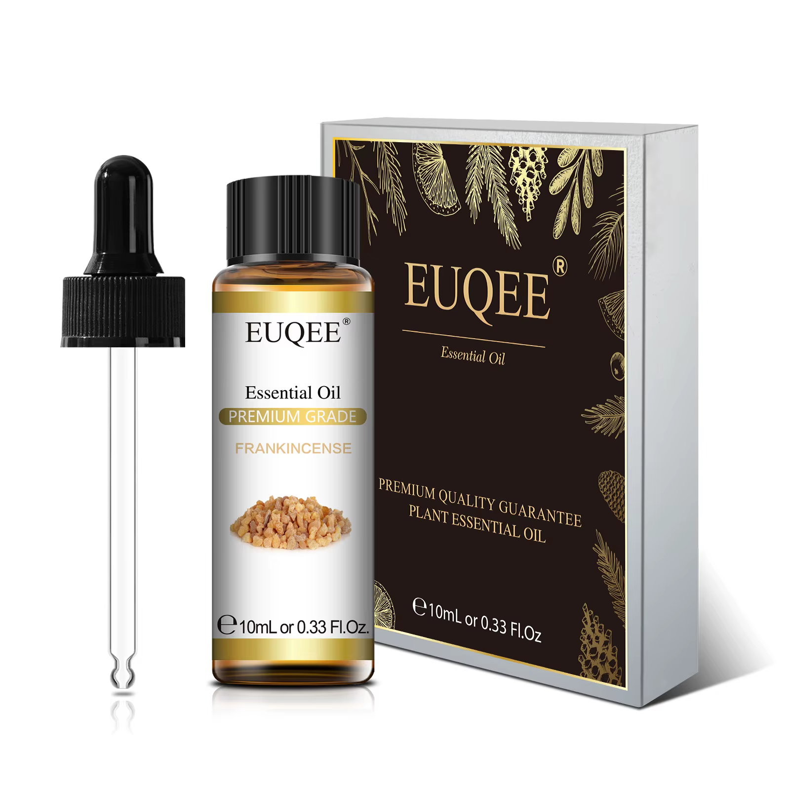 EUQEE 10ml huile essentielle Pure pour diffuseur d'aromathérapie-joim Eucalyptus encens cannelle lavande arôme huiles essentielles