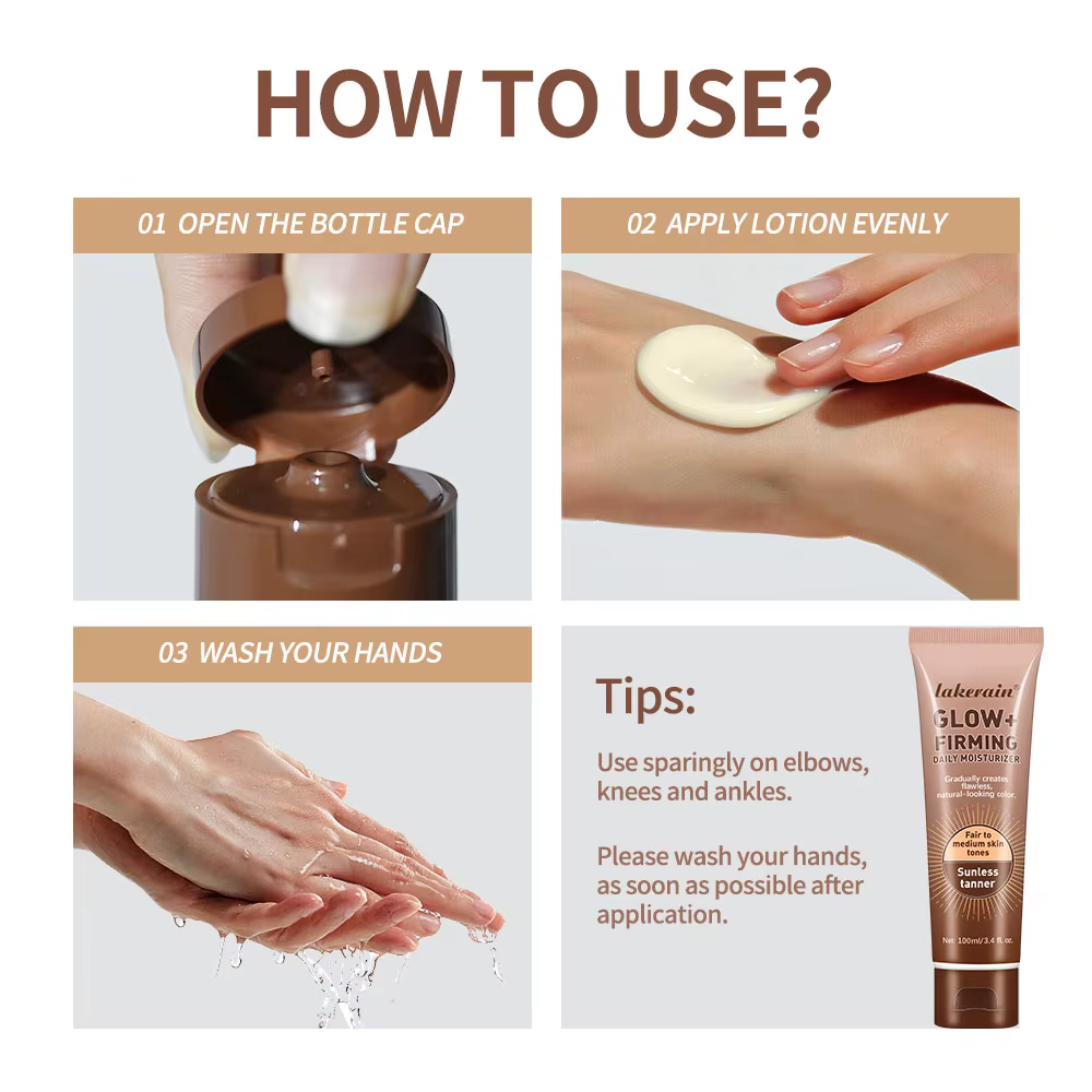 Lotion autobronzante, lotion bronzante sans soleil
