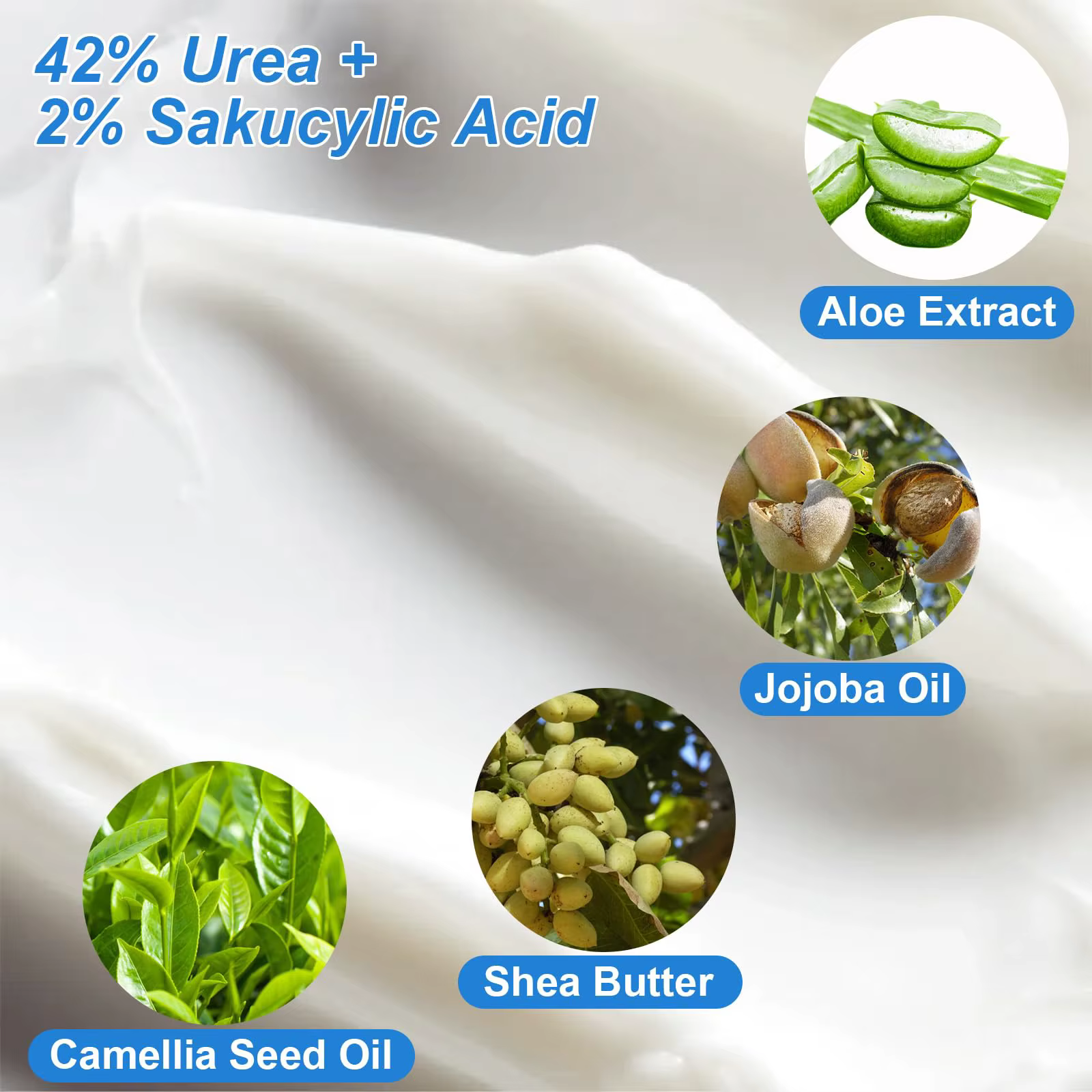 Crème d'urée 42% Plus acide salicylique 2%