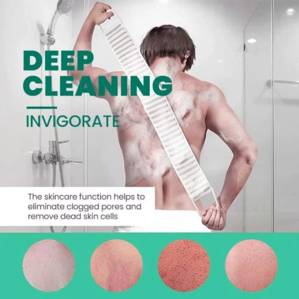 Gant exfoliant pour le dos