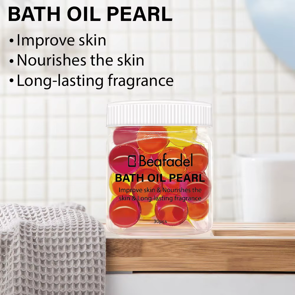 Perles d'Huile de Bain pour Peau Sèche