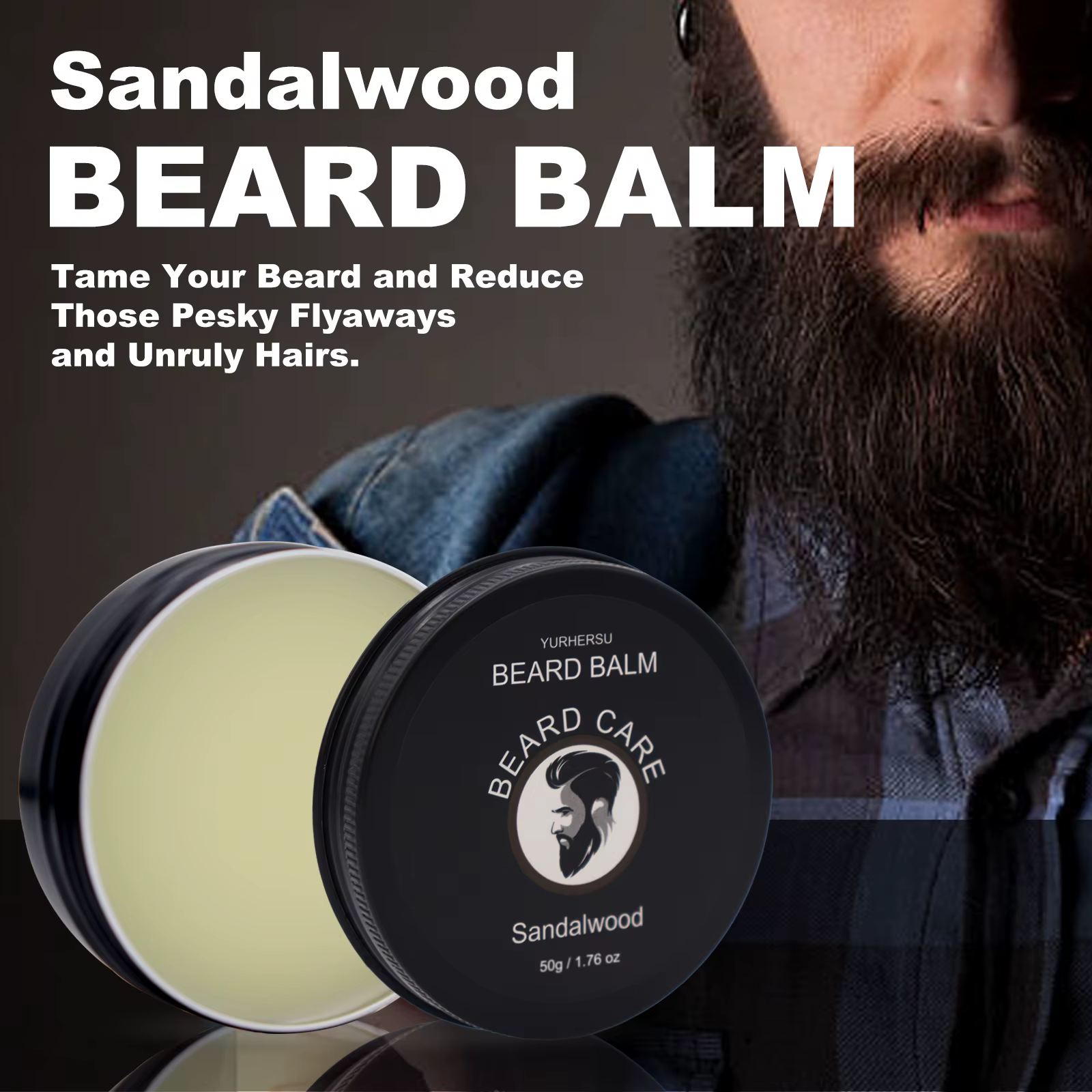 Kit de soins de barbe pour hommes