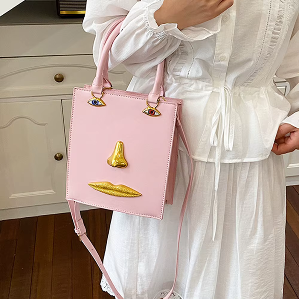 Nouveaux Sacs à Main Harajuku pour Femmes : Sacs Bandoulière Rigides, Sacs de Soirée Amusants et Sacs Croisés pour Fêtes