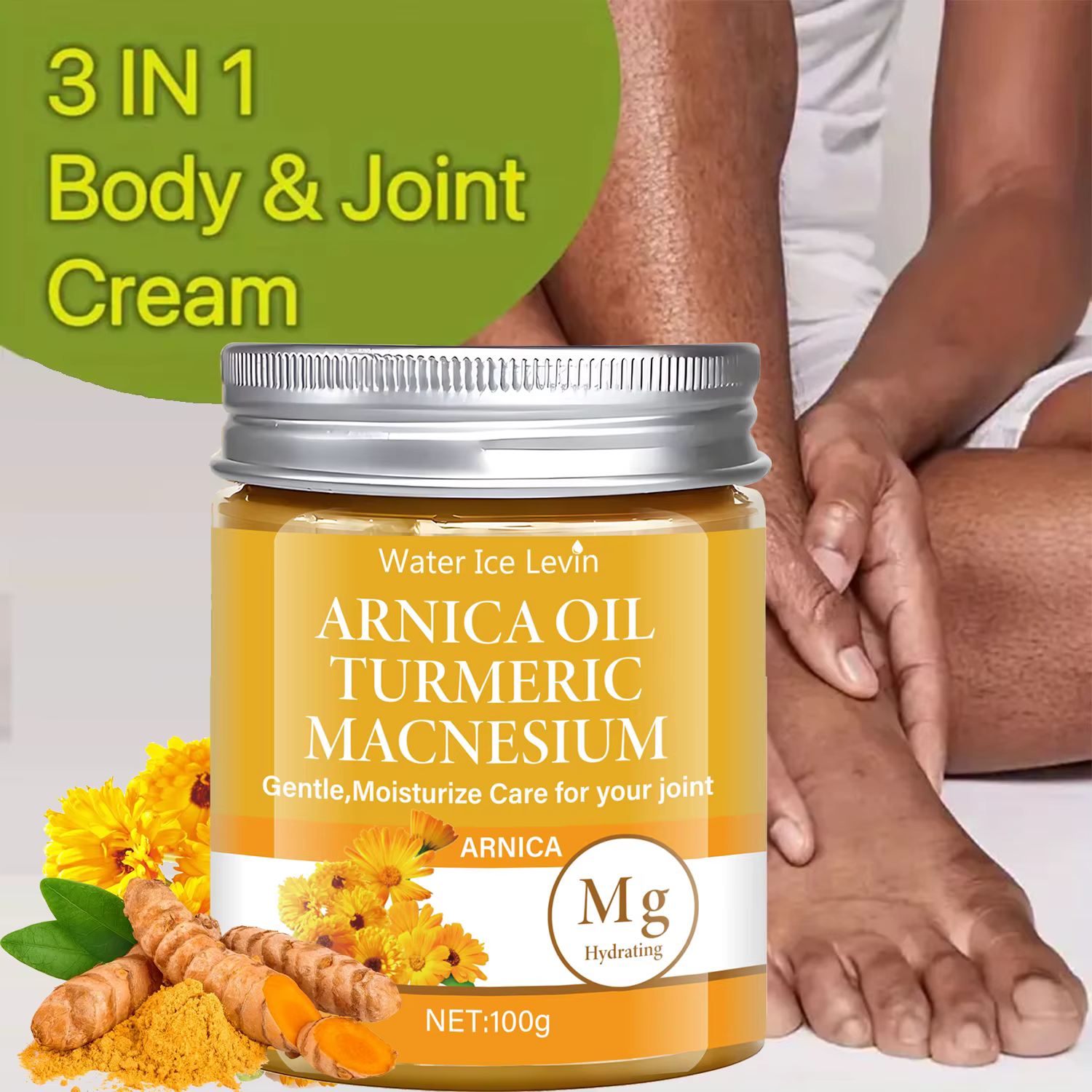 Baume Articulaire Doux à l'Arnica et Magnésium | Hydratation Apaisante pour le Confort Hivernal