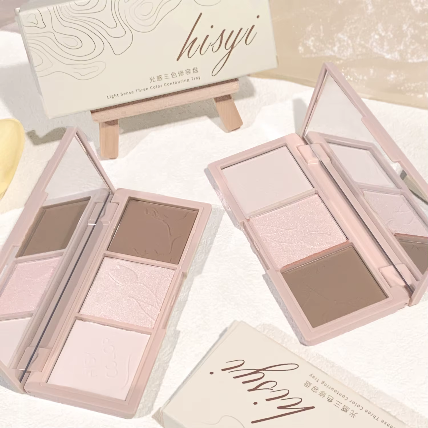 Poudre de contour tricolore Light Sensation