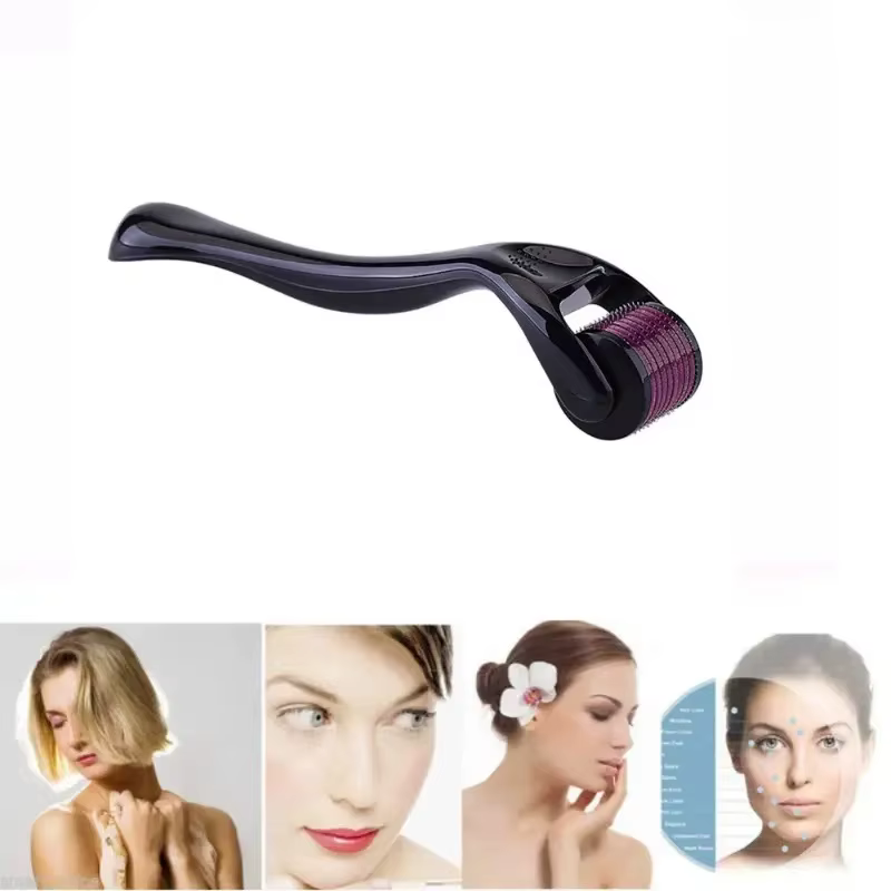Rouleau de micro-aiguilles pour le visage