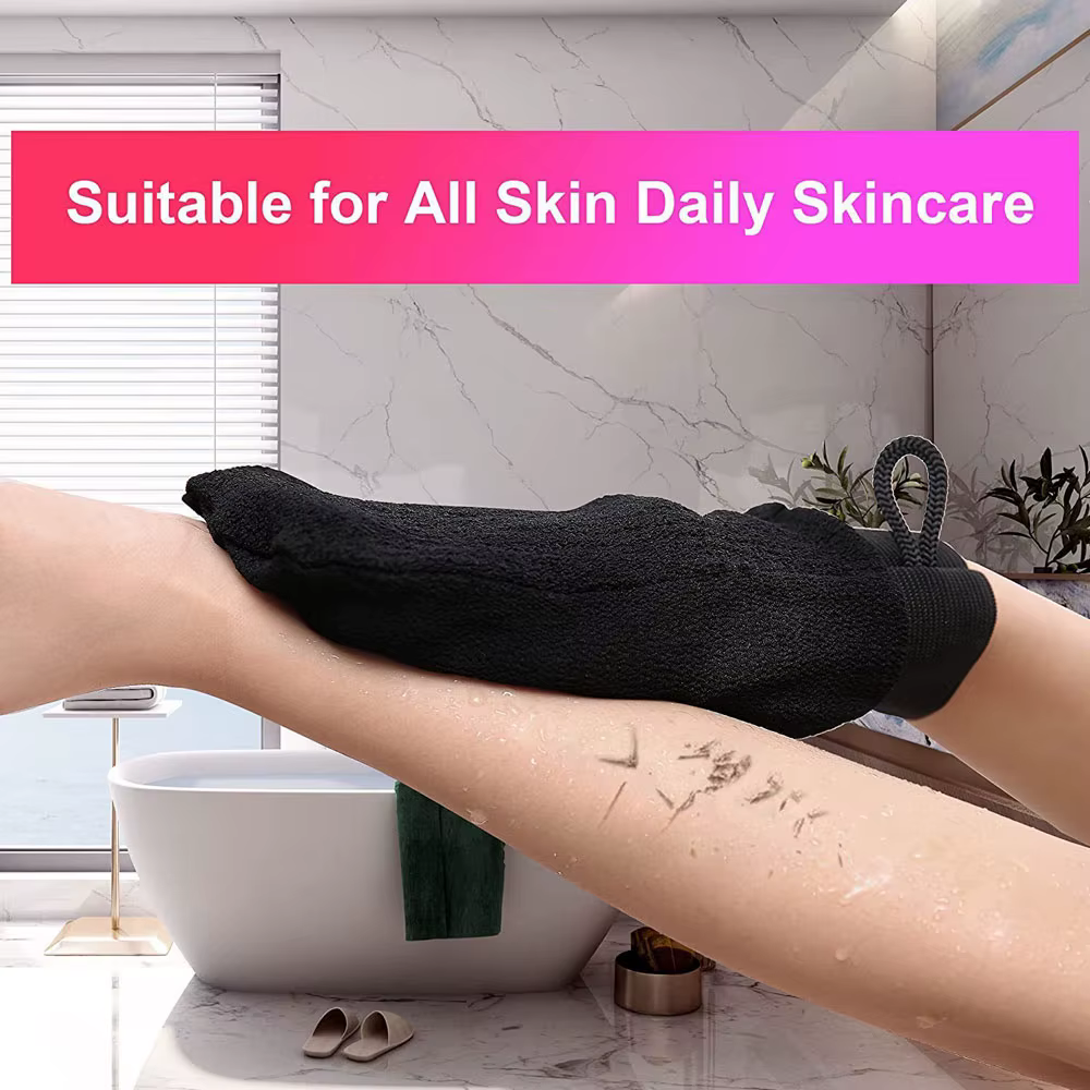 Hammam marocain – gants de douche exfoliants