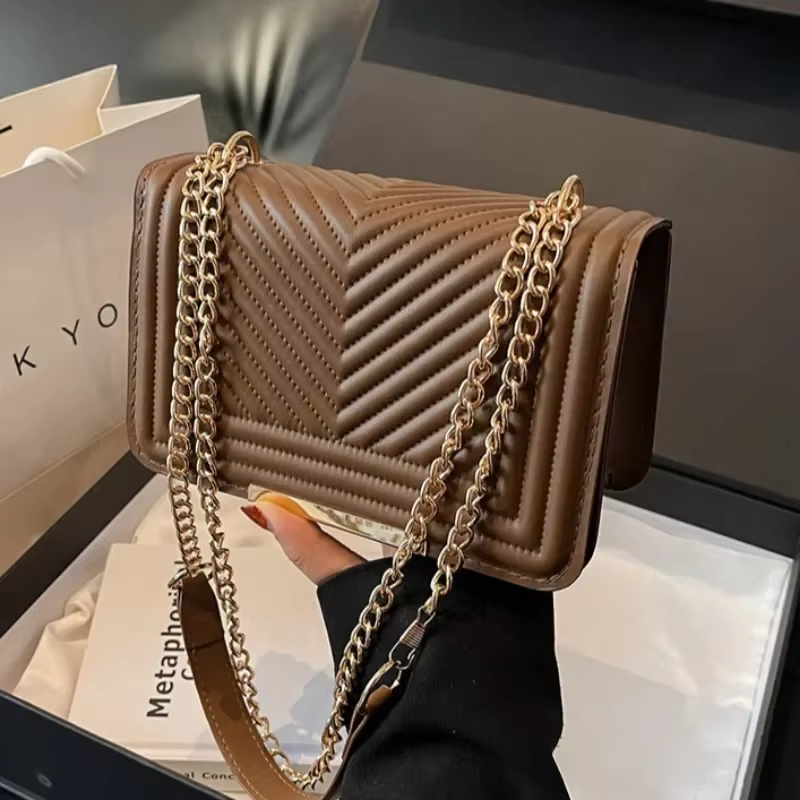 Petits sacs à main en cuir PU pour femmes, sacs à bandoulière initiés, sac à bandoulière, sac à main Messenger, créateur de mode, luxe, tendance féminine, 2024