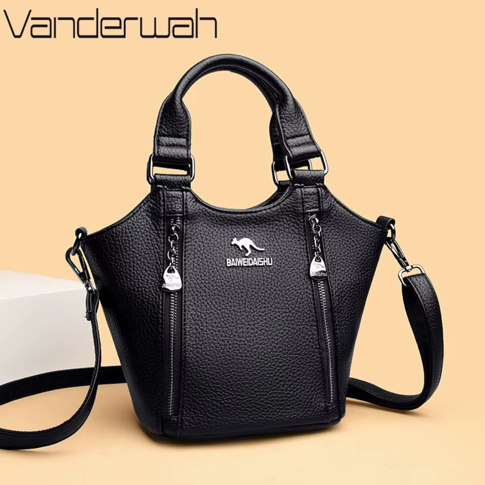 Sac seau de luxe en cuir souple de haute qualité pour femmes, sacs à main de créateur, sacs fourre-tout, sacs à bandoulière, pour le travail et le quotidien