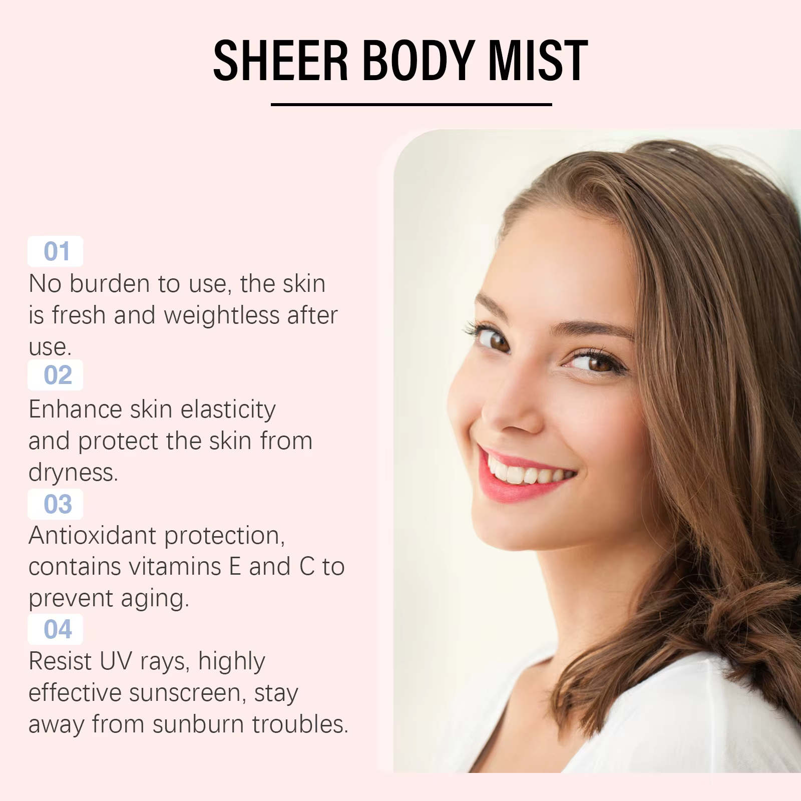 Spray de protection solaire pour le visage