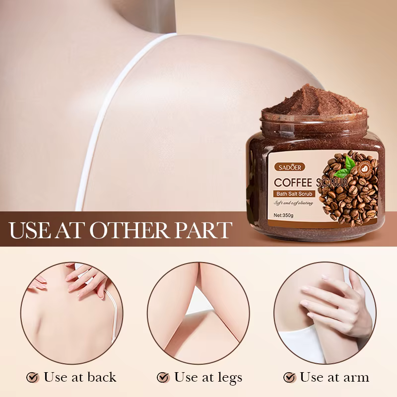 Gommage exfoliant au café SADOER 350g